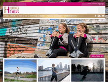 Tablet Screenshot of hahnertwins.com